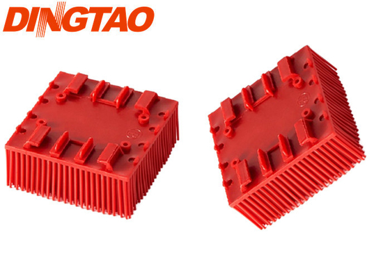 Lectra Vector için 2500 VT2500 Kesme Parçaları 130298 703493 Kırmızı Naylon Bristles Blok